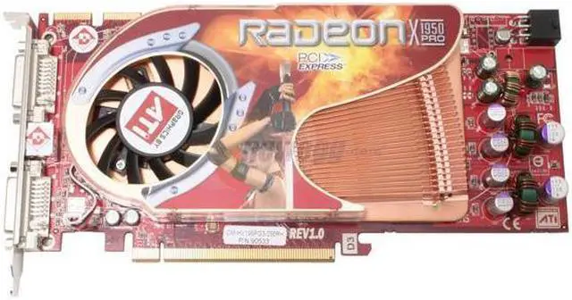 Alt view image 2 of 7 - DIAMOND Viper Radeon X1950PRO 256MB GDDR3 PCI Express x16 CrossFireX Support Graphics Card X1950PRO256PCIE