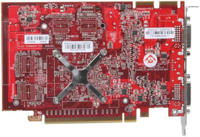 Alt view image 4 of 7 - DIAMOND Viper Radeon HD 2600XT 256MB GDDR3 PCI Express x16 CrossFireX Support Graphics Card 2600XT256PE3SB