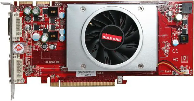 Alt view image 3 of 7 - DIAMOND Viper Radeon HD 3850 512MB GDDR3 PCI Express 2.0 x16 CrossFireX Support Graphics Card 3850PE3512O
