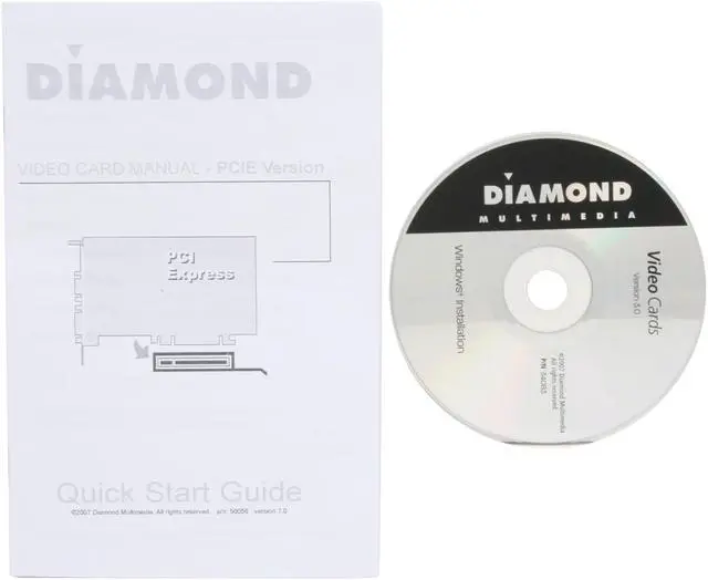 Alt view image 6 of 7 - DIAMOND Radeon HD 3450 512MB GDDR2 PCI Express 2.0 x16 Low Profile Ready Graphics Card 3450PE512SB