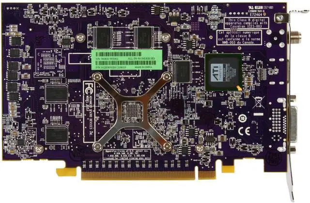 Alt view image 4 of 7 - DIAMOND Radeon HD 3650 512MB GDDR2 PCI Express 2.0 x16 Graphics Card AIWHD3650