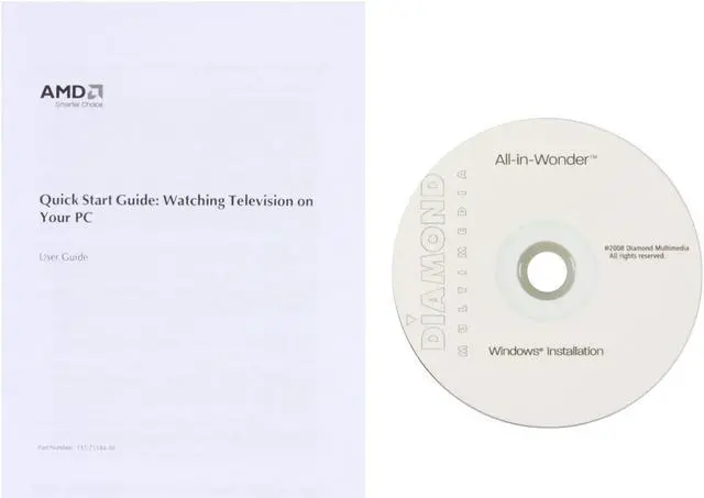 Alt view image 6 of 7 - DIAMOND Radeon HD 3650 512MB GDDR2 PCI Express 2.0 x16 Graphics Card AIWHD3650