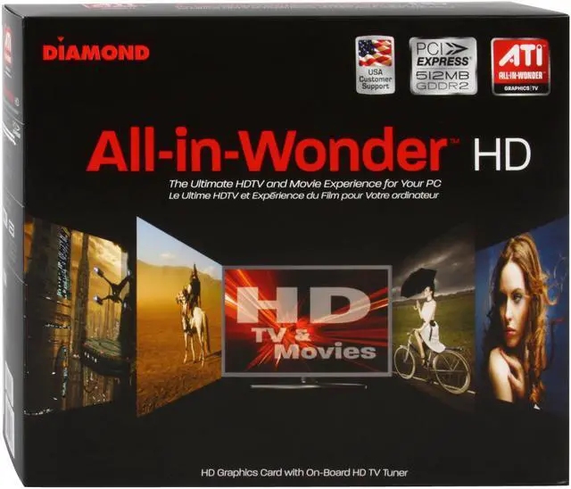 Alt view image 7 of 7 - DIAMOND Radeon HD 3650 512MB GDDR2 PCI Express 2.0 x16 Graphics Card AIWHD3650