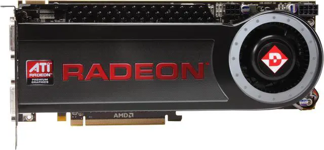 Alt view image 3 of 6 - DIAMOND Radeon HD 4870 X2 2GB GDDR5 PCI Express 2.0 x16 CrossFireX Support Graphics Card 4870X2PE52GXOC