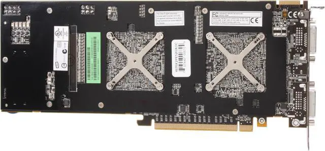 Alt view image 4 of 6 - DIAMOND Radeon HD 4870 X2 2GB GDDR5 PCI Express 2.0 x16 CrossFireX Support Graphics Card 4870X2PE52GXOC