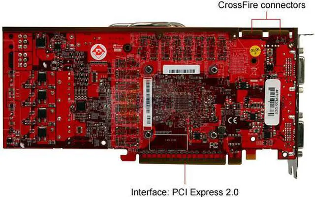 Alt view image 4 of 8 - DIAMOND Radeon HD 4870 512MB GDDR5 PCI Express 2.0 x16 CrossFireX Support Graphics Card 4870PE5512DT