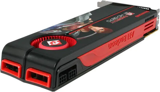 Alt view image 5 of 5 - DIAMOND 5870PE51G Radeon HD 5870 (Cypress XT) 1GB 256-bit GDDR5 PCI Express 2.0 x16 HDCP Ready CrossFire Supported Video Card w/ATI Eyefinity