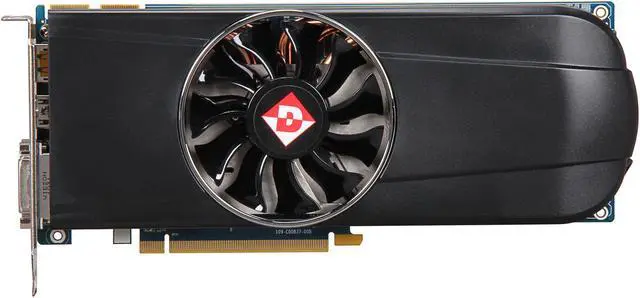 Alt view image 3 of 6 - DIAMOND Radeon HD 5850 1GB GDDR5 PCI Express 2.0 x16 CrossFireX Support Graphics Card 5850PE51G