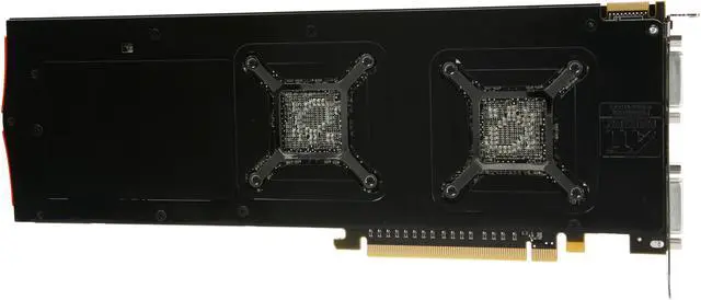 Alt view image 3 of 6 - DIAMOND Radeon HD 5970 (Hemlock) 2GB GDDR5 PCI Express 2.1 x16 CrossFireX Support Graphics Card 5970PE52G