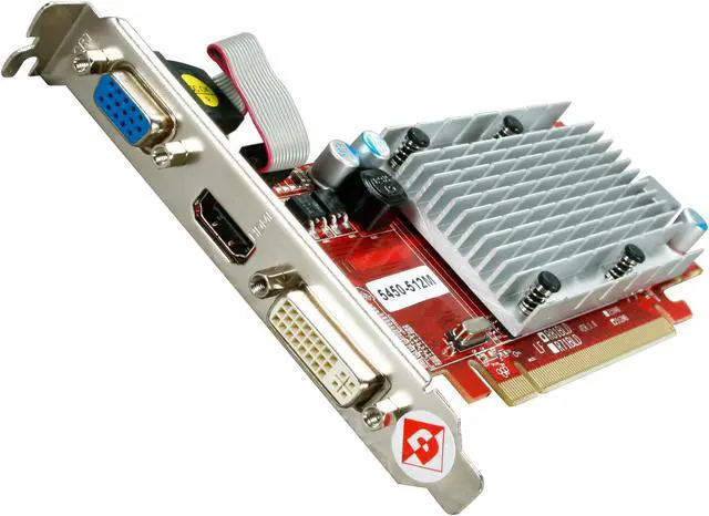 Main image of DIAMOND Radeon HD 5450 (Cedar) 512MB DDR2 PCI Express 2.0 x16 Low Profile Ready Graphics Card 5450PE512