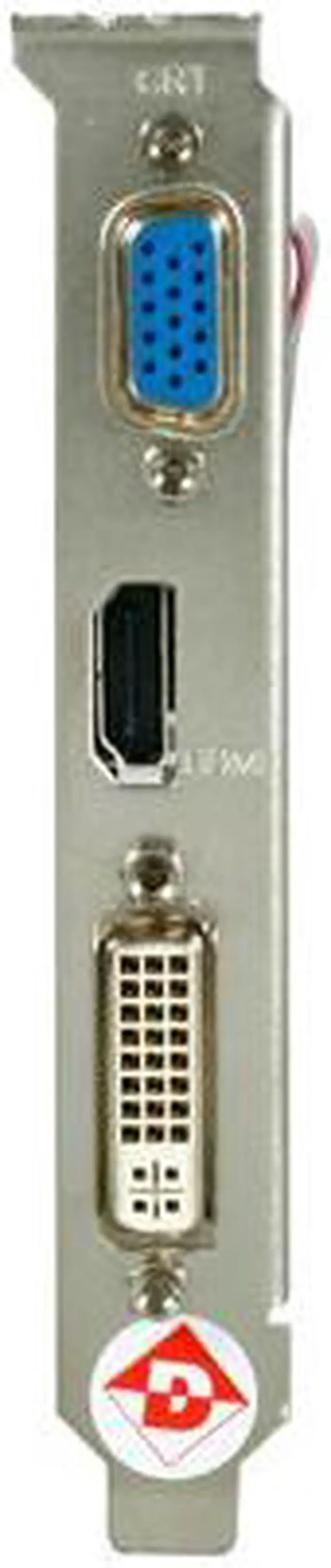 Alt view image 2 of 5 - DIAMOND Radeon HD 5450 (Cedar) 512MB DDR2 PCI Express 2.0 x16 Low Profile Ready Graphics Card 5450PE512