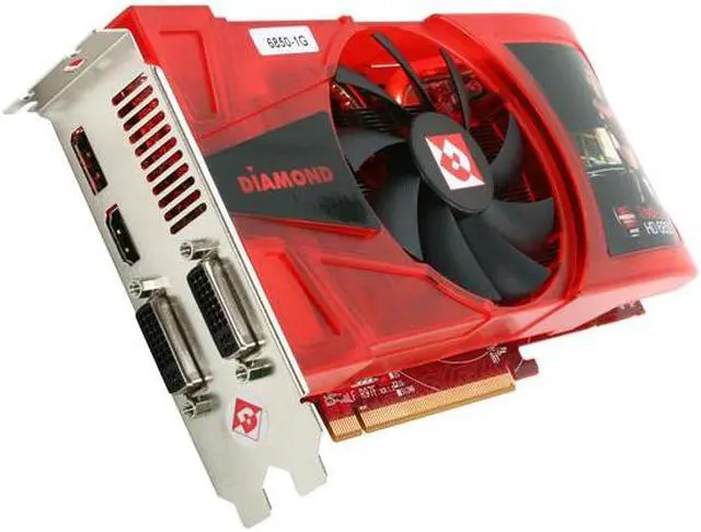 Main image of DIAMOND Radeon HD 6850 1GB GDDR5 PCI Express 2.1 x16 CrossFireX Support Graphics Card 6850PE51G