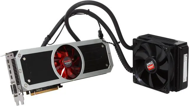Main image of DIAMOND Radeon R9 295x2 8GB PCI Express 3.0 x16 CrossFireX Support Graphics Card R9295X2D58G