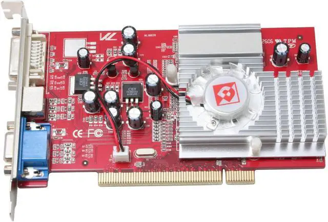 Alt view image 3 of 6 - DIAMOND Stealth Radeon 9250 128MB DDR PCI Graphics Card S85PCI128-CN