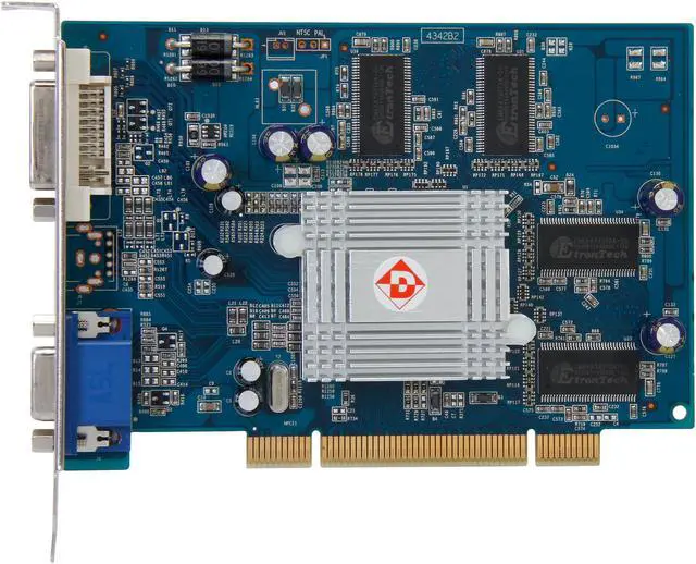 Alt view image 3 of 5 - DIAMOND Stealth Radeon 9250 256MB DDR PCI Graphics Card S9250PCI256SB