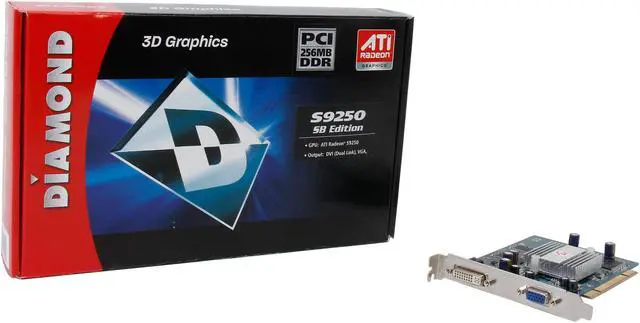 Alt view image 5 of 5 - DIAMOND Stealth Radeon 9250 256MB DDR PCI Graphics Card S9250PCI256SB