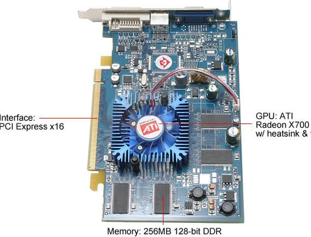 Amd Radeon X700 DIAMOND Radeon X700 Graphics Card GX700PCIE256SB - Newegg.com