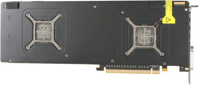 Alt view image 4 of 6 - DIAMOND Radeon HD 6990 4GB GDDR5 PCI Express 2.1 x16 CrossFireX Support Graphics Card 6990PE54G