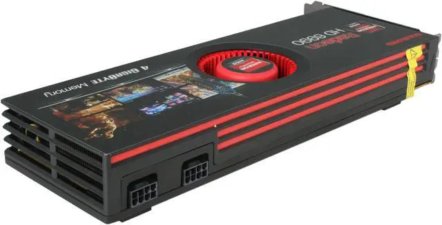 Alt view image 5 of 6 - DIAMOND Radeon HD 6990 4GB GDDR5 PCI Express 2.1 x16 CrossFireX Support Graphics Card 6990PE54G