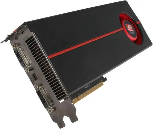 Main image of DIAMOND Radeon HD 5970 2GB GDDR5 PCI Express 2.0 x16 CrossFireX Support Graphics Card A5970PE52G - OEM