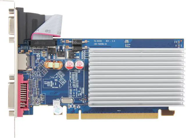 Alt view image 3 of 5 - DIAMOND Radeon HD 5450 1GB GDDR3 PCI Express 2.1 x16 CrossFireX Support Low Profile Graphics Card 5450PE31G