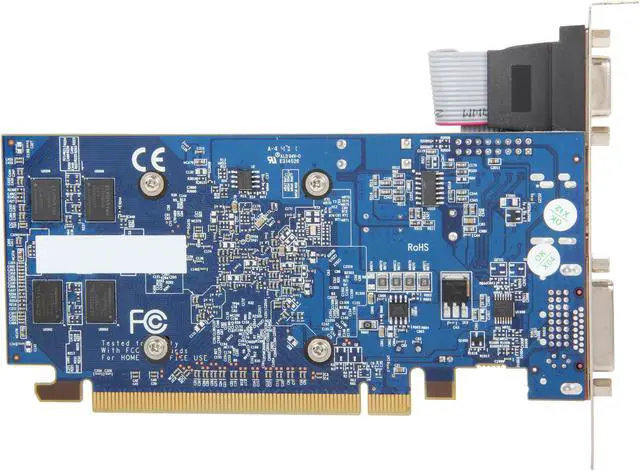 Alt view image 4 of 5 - DIAMOND Radeon HD 5450 1GB GDDR3 PCI Express 2.1 x16 CrossFireX Support Low Profile Graphics Card 5450PE31G