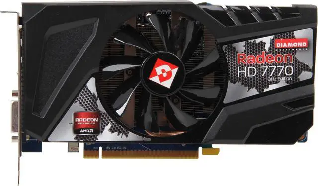 Alt view image 3 of 6 - DIAMOND Radeon HD 7770 1GB GDDR5 PCI Express 3.0 x16 CrossFireX Support Graphics Card 7770PE51G