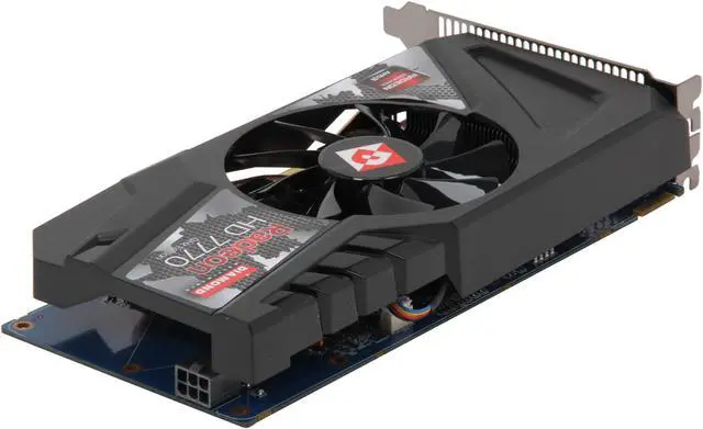 Alt view image 5 of 6 - DIAMOND Radeon HD 7770 1GB GDDR5 PCI Express 3.0 x16 CrossFireX Support Graphics Card 7770PE51G
