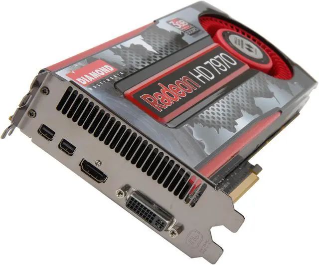 Main image of DIAMOND 7970PE53GDD Double Black Diamond Edition Overclocked Radeon HD 7970 3GB 384-bit GDDR5 PCI Express 3.0 x16 HDCP Ready CrossFireX Support Video Card