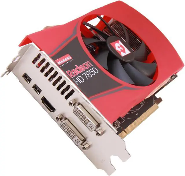 Main image of DIAMOND Radeon HD 7850 2GB GDDR5 PCI Express 3.0 x16 CrossFireX Support Graphics Card 7850PE52GV