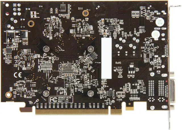 Alt view image 4 of 5 - DIAMOND Radeon HD 7750 1GB GDDR5 PCI Express 3.0 x16 CrossFireX Support Graphics Card 7750PE51GV