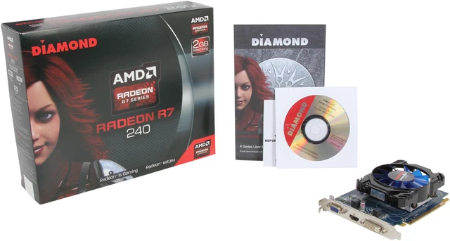 DIAMOND Radeon R7 240 Graphics Card R7240D32G - Newegg.com