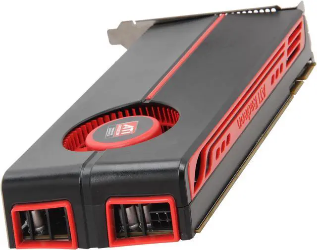 Alt view image 4 of 6 - AMD Radeon HD 6770 1GB GDDR5 PCI Express 2.1 x16 Graphics Card 633897-ZH1