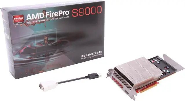 Alt view image 5 of 5 - AMD FirePro S9000 100-505857 6GB 384-bit GDDR5 PCI Express 3.0 x16 Graphics Card