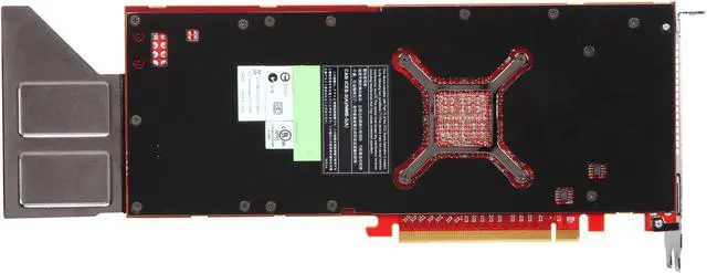 Alt view image 4 of 6 - AMD FirePro S9050 100-505878 12GB 384-bit GDDR5 PCI Express 3.0 x16 Full-height, full-length, 2-slot Graphics Card