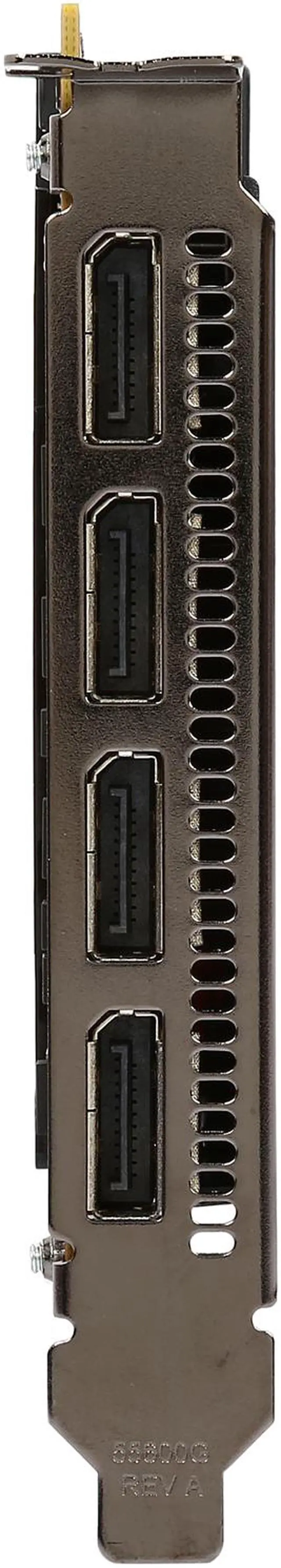 Alt view image 5 of 6 - AMD FirePro W7100 100-505975 8GB 256-bit GDDR5 PCI Express 3.0 x16 CrossFire Supported Full height/full length Graphics Card