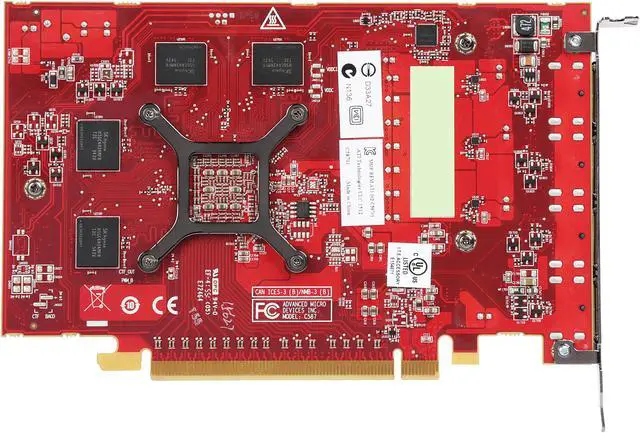 Alt view image 5 of 5 - AMD FirePro W5100 100-505974 4GB 128-bit GDDR5 PCI Express 3.0 x16 Graphics Card