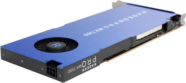 Alt view image 6 of 6 - Radeon Pro WX 7100 100-505826 8GB 256-bit GDDR5 Workstation Video Card