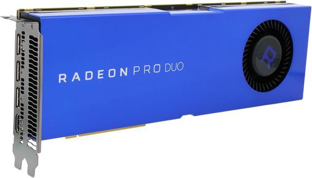 Radeon Pro Duo  GB GB per GPU GDDR5 CrossFire