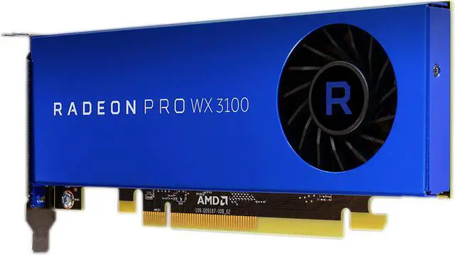 Alt view image 4 of 5 - AMD Radeon Pro WX 3100 100-505999 PCI-Express x16 (x8 Electrical) Half Height Graphics Card