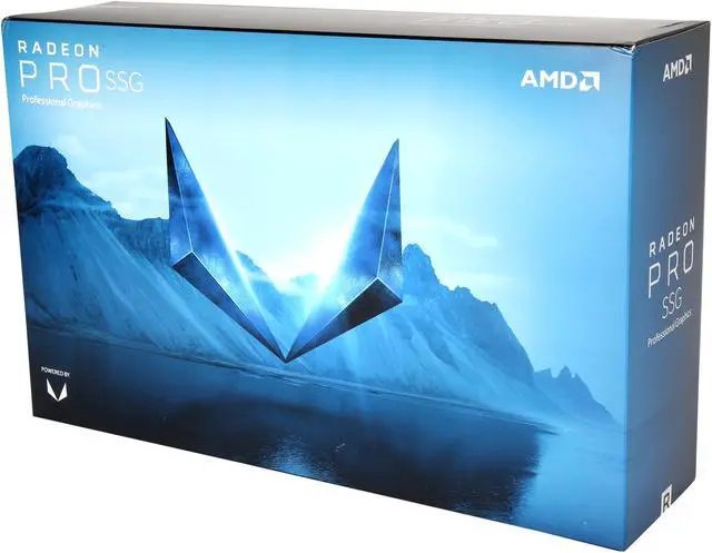 Alt view image 5 of 5 - AMD Radeon Pro SSG 100-506014 16GB + 2TB 2048-bit HBM2 + SSG CrossFire Supported Graphics Card