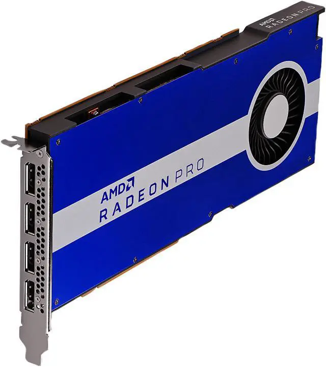 Alt view image 4 of 10 - AMD Radeon Pro W5500 100-506095 8GB 128-bit GDDR6 PCI Express 4.0 x16 Graphics Card