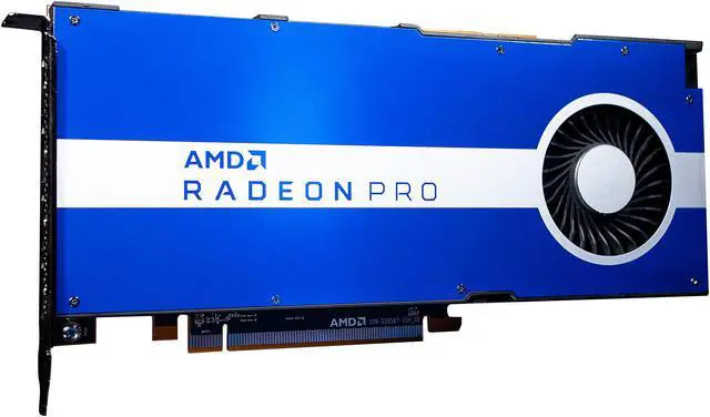 Alt view image 6 of 10 - AMD Radeon Pro W5500 100-506095 8GB 128-bit GDDR6 PCI Express 4.0 x16 Graphics Card