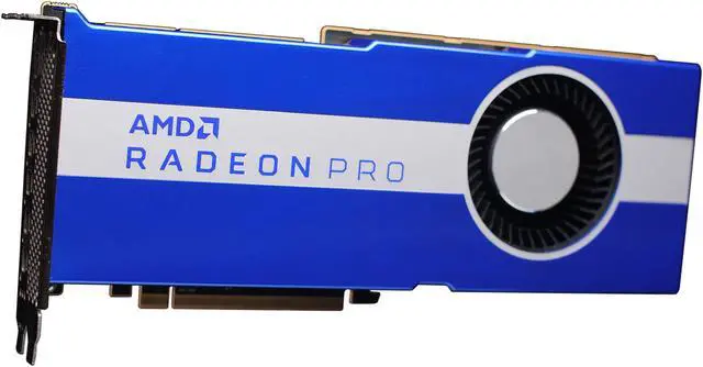 Alt view image 7 of 9 - AMD Radeon Pro VII 100-506163 16GB 4096-bit HBM2 PCI Express 4.0 x16 PCIe Add-in Card Graphics Card
