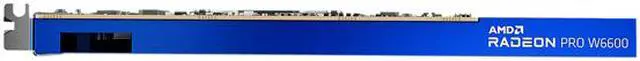 Alt view image 3 of 5 - AMD Radeon Pro W6600 100-506208 8GB 128-bit GDDR6 PCI Express 4.0 x16 Graphics Card