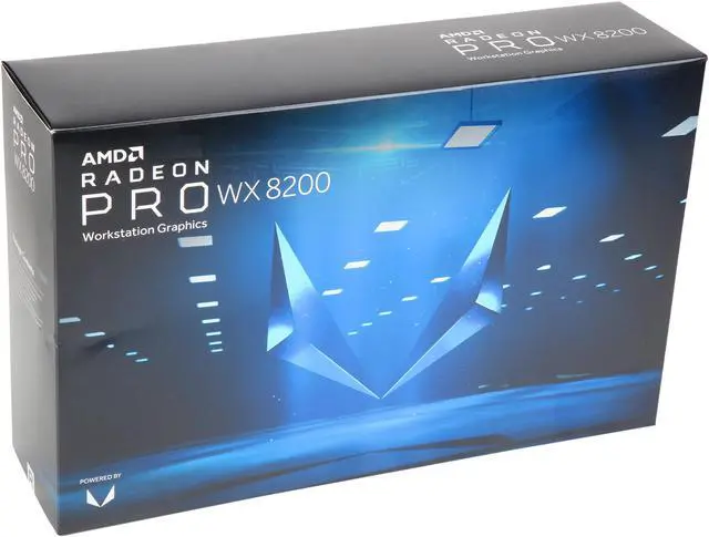 Alt view image 6 of 6 - AMD Radeon Pro WX 8200 8GB 2048-bit HBM2 100-505956 Workstation Video Card