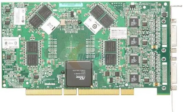 Alt view image 4 of 5 - Matrox QID Pro Parhelia QID-P256PROF 256MB PCI-X Graphics Card