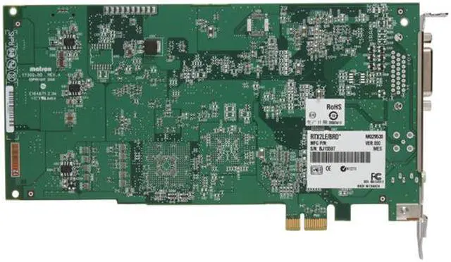 Alt view image 4 of 5 - Matrox RT.X2 RT.X2 LE PCI Express x1 Graphics Card