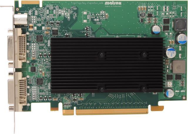 Matrox M9120 M9120-E512F 512MB GDDR2 PCI Express x16 ATX Workstation Video  Card