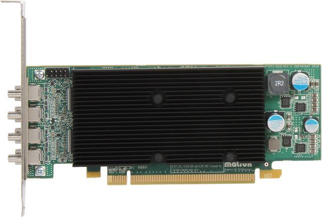 Matrox M9148 M9148-E1024LAF 1GB PCI Express x16 Low-profile Workstation  Video Card